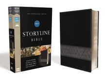 Load image into Gallery viewer, Niv, Storyline Bible, Leathersoft, Black, Comfort Print: New International Version, Black, Leathersoft, Each Story Plays a Part, See How They All Connect Imitation Leather – Import
