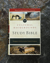 Load image into Gallery viewer, NIV Cultural Backgrounds Study Bible – Hardcover | Explore the Ancient World Behind the Scriptures