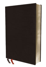 Load image into Gallery viewer, NIV Thinline Bible Black Bonded Leather – Large Print,