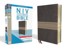 Load image into Gallery viewer, NIV, Thinline Bible, Large Print, Imitation Leather, Red Letter Edition: New International Version, Leathersoft, Thinline,