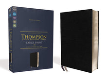 Load image into Gallery viewer, NIV Thompson Chain-Reference Study Bible, Fully Revised Edition – Bonded Leather, Black, | Zondervan | 2022 Updated Edition