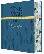 Load image into Gallery viewer, Clearance sale! NLT, One Year Bible Creative Expressions, Deluxe Hardcover