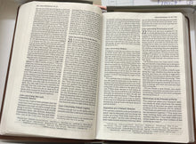 Load image into Gallery viewer, NET Bible, Thinline Reference, Large Print, Leathersoft, Brown, Comfort Print: Holy Bible Imitation Leather – Import