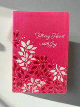 Load image into Gallery viewer, NIV, Large Print Thinline Bible (Pink Leathersoft) Journal Bundle