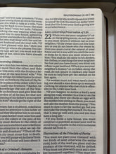 Load image into Gallery viewer, NET Bible, Thinline Reference, Large Print, Leathersoft, Brown, Comfort Print: Holy Bible Imitation Leather – Import
