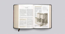 Load image into Gallery viewer, ESV Study Bible,(TruTone, Brown/Cordovan, Portfolio Design): English Standard Version, Brown/Cordovan, Trutone, Portfolio Design Imitation Leather
