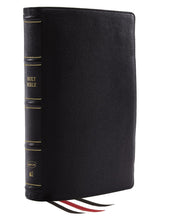 Load image into Gallery viewer, NKJV Classic Verse-Style Center-Column Reference Bible – Black | Trusted New King James Version | 72,000+ Cross-References | Comfort Print® Genuine Leather