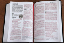 Load image into Gallery viewer, NIV Thinline Bible Black Bonded Leather – Large Print,