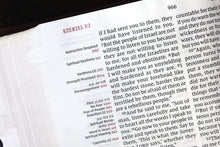 Load image into Gallery viewer, NIV Study Bible, Fully Revised Edition – Imitation Leather, Black, Thumb-Indexed | Zondervan | 2022 Edition