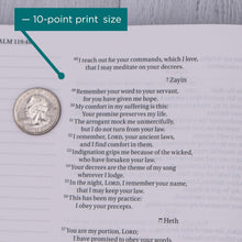 Load image into Gallery viewer, NIV, Beautiful Word Coloring Bible, Large Print, Imitation Leather, Purple/Tan Imitation Leather – Large Print