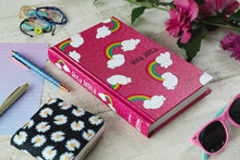 Load image into Gallery viewer, NIV, God's Rainbow Holy Bible, Hardcover, Comfort Print: 100 Devotions for Girls Hardcover – Illustrated,