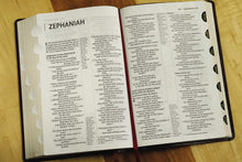 Load image into Gallery viewer, Clearance sale 2026, Holy Bible: New International Version, Burgundy, Bonded Leather, Thinline Reference, Comfort Print by Zondervan Publishing House (Author) Format: Bonded Leather