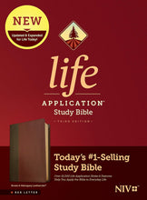 Load image into Gallery viewer, NIV Life Application Study Bible, Third Edition (Red Letter, Imitation Leather