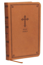 Load image into Gallery viewer, KJV, Value Thinline Bible, Compact, Leathersoft, Brown, Red Letter, Comfort Print: Holy Bible, King James Version Imitation Leather