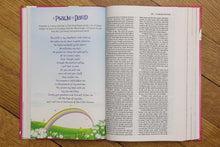 Load image into Gallery viewer, NIV, God's Rainbow Holy Bible, Hardcover, Comfort Print: 100 Devotions for Girls Hardcover – Illustrated,