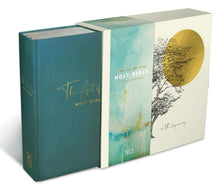 Load image into Gallery viewer, The Art of Life Holy Bible: A Visual Celebration (Hardcover): New Living Translation, Teal, The Art Of Life: A Visual Celebration Hardcover