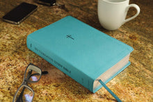 Load image into Gallery viewer, Clearance sale 2026, NIV FOUNDATION STUDY BIBLE: New International Version, Teal, Leathersoft by Zondervan Publishing House (Author) Imitation Leather
