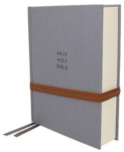 Load image into Gallery viewer, NKJV, Journal the Word Bible, Cloth over Board, Red Letter, Comfort Print: Reflect, Journal, or Create Art Next to Your Favorite Verses Hardcover – Import,
