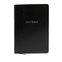 Load image into Gallery viewer, NKJV Holy Bible, Giant Print Center-Column Reference Bible, Black Leather-look, 72,000+ Cross References, Red Letter, Comfort Print: New King James Version Imitation Leather – Large Print