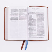 Load image into Gallery viewer, NKJV, Thinline Bible Youth Edition, Leathersoft, Red Letter, Comfort Print: Holy Bible, New King James Version Imitation Leather