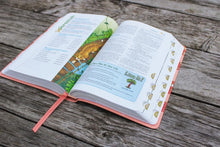 Load image into Gallery viewer, Niv, Adventure Bible, Leathersoft, Coral, Full Color, Thumb Indexed Tabs Imitation Leather