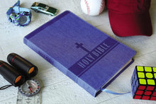 Load image into Gallery viewer, Clearance Sale 2026, NIV, Bible for Kids, Large Print, Leathersoft, Blue, Red Letter, Comfort Print: Thinline Edition (Easy-to-Read, Easy-to-Carry)