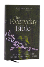 Load image into Gallery viewer, KJV, The Everyday Bible, Hardcover, Red Letter, Comfort Print: 365 Daily Readings Through the Whole Bible Hardcover