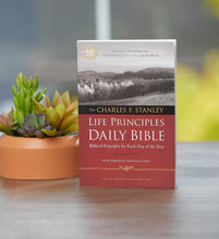 Load image into Gallery viewer, Charles F. Stanley Life Principles Daily Bible-NASB Paperback