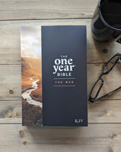 Load image into Gallery viewer, ONE Year Bible For Men KJV Softcover Paperback