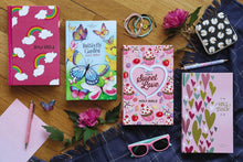 Load image into Gallery viewer, NIV, God's Rainbow Holy Bible, Hardcover, Comfort Print: 100 Devotions for Girls Hardcover – Illustrated,