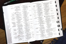 Load image into Gallery viewer, NIV Thompson Chain-Reference Study Bible, Fully Revised Edition – Bonded Leather, Black, | Zondervan | 2022 Updated Edition