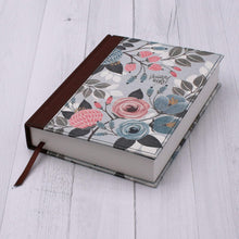 Load image into Gallery viewer, NIV, Beautiful Word Bible, Cloth over Board, Multi-color Floral: 500 Full-Color Illustrated Verses Hardcover