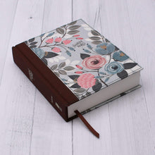 Load image into Gallery viewer, NIV, Beautiful Word Bible, Cloth over Board, Multi-color Floral: 500 Full-Color Illustrated Verses Hardcover