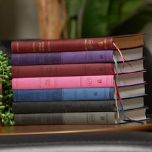 Load image into Gallery viewer, KJV, Value Thinline Bible, Compact, Leathersoft, Blue, Red Letter, Comfort Print: Holy Bible, King James Version Imitation Leather