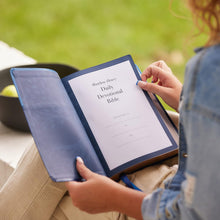 Load image into Gallery viewer, NKJV, Matthew Henry Daily Devotional Bible, Hardcover, Red Letter, Comfort Print: 366 Daily Devotions by Matthew Henry Hardcover – Import