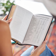 Load image into Gallery viewer, KJV, Personal Size Large Print Reference Bible, Vintage Series, Leathersoft, Black, Red Letter, Comfort Print: Holy Bible, King James Version Imitation Leather – Import