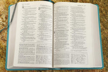 Load image into Gallery viewer, Clearance sale 2026, NIV FOUNDATION STUDY BIBLE: New International Version, Teal, Leathersoft by Zondervan Publishing House (Author) Imitation Leather