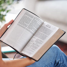 Load image into Gallery viewer, KJV, Personal Size Large Print Reference Bible, Vintage Series, Leathersoft, Black, Red Letter, Comfort Print: Holy Bible, King James Version Imitation Leather – Import