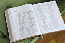Load image into Gallery viewer, NIV Family Bible – Keepsake Edition | Burgundy Imitation Leather | Renaissance Art | Large Print | Center-Column Reference