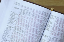 Load image into Gallery viewer, KJV, Thompson Chain-Reference Bible, Handy Size, Leathersoft, Brown, Red Letter: King James Version, Brown, Leather soft, Red Letter, Handy Size Imitation Leather – Import,
