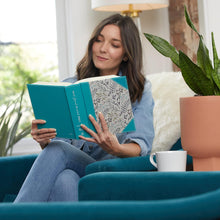 Load image into Gallery viewer, NKJV, Journal the Word Bible, Cloth over Board, Red Letter, Comfort Print: Reflect, Journal, or Create Art Next to Your Favorite Verses Hardcover – Import,