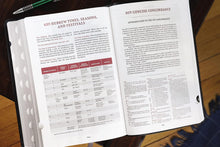 Load image into Gallery viewer, NIV Thompson Chain-Reference Study Bible, Fully Revised Edition – Bonded Leather, Black, | Zondervan | 2022 Updated Edition