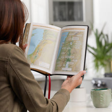 Load image into Gallery viewer, Nkjv, Reference Bible, Classic Verse-By-Verse, Center-Column, Leathersoft, Black, Indexed, Red Letter Edition, Comfort Print: Holy Bible, New King James Version Imitation Leather – Import