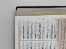 Load image into Gallery viewer, Telugu Study Bible – Black Gilt Royal Yapp Edition | Deep Study Edition