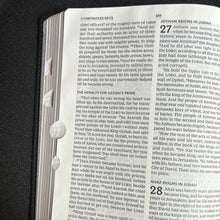 Load image into Gallery viewer, NKJV, Value Thinline Bible, Large Print, Leather Soft, Black, Red Letter Edition: Holy Bible, New King James Version Imitation Leather – Large Print