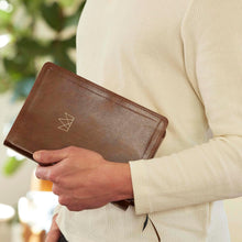 Load image into Gallery viewer, Holy Bible: Kingdom Life Bible: Join God's Mission to Save the World, Nkjv, Brown, Red Letter, Comfort Print Imitation Leather