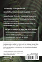 Load image into Gallery viewer, The Message Bible: With Topical Concordance, The Bible in Contemporary Language, Personal Size, Saddle Tan, Numbered Edition Imitation Leather