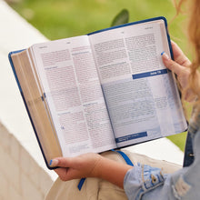 Load image into Gallery viewer, NKJV, Matthew Henry Daily Devotional Bible, Hardcover, Red Letter, Comfort Print: 366 Daily Devotions by Matthew Henry Hardcover – Import