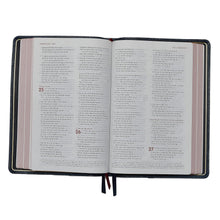 Load image into Gallery viewer, NKJV Large Print Thinline Reference Bible – Comfort Print®, Red Letter, Cross References, Concordance, Maps, Ribbon Marker | New King James Version
