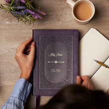 Load image into Gallery viewer, KJV Bible: King James Version, Purple, Leathersoft, Giant Print Thinline, Red Letter, Comfort Print (Vintage) Imitation Leather